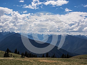 Dramatic cumulus clouds