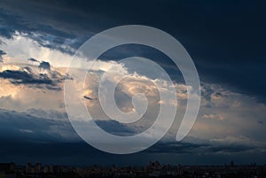 Dramatic Evening Cloudscape