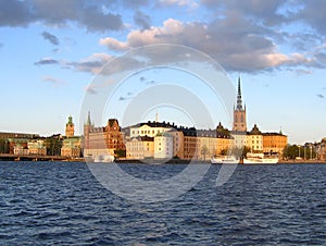 Dramatic Gamlastan in Stockholm photo