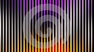 Modern geometric backdrop with intense vertical light and color.