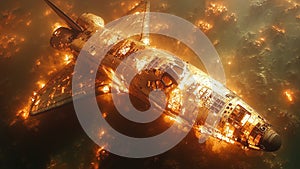 Space Shuttle Atmospheric Reentry