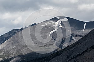 Dramatic landscape along the Icefields Parkway, Canada