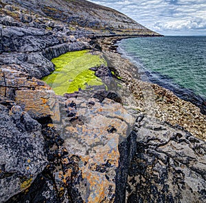 Dramatic landscape, Atlantic ocean, Co. Clare, Ireland