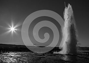 Dramatic landscape of Iceland. Beauty of nature concept background.