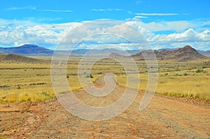 Dramatic landscape of Namibia