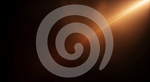 Dramatic Light Beam Effect on Dark Background for Graphic Resources