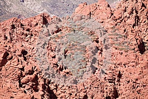 Dramatic mountainous landscape near Uquia in Jujuy Province, Argentina