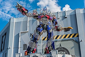 Optimus Prime at Universal Studios