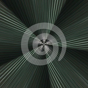 Dramatic Radial wavey glass abstract pattern