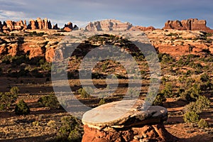 Dramatic Red Rock Country of the Canyonlands National Park, Utah.