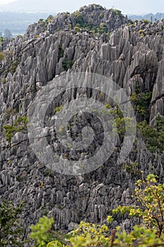 Dramatic rock mountain texture background