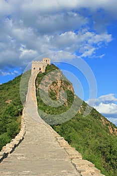 Dramatic skies at Simatai Great Wall of China