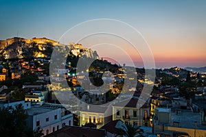 Dramatic Sky in Athens, Greece