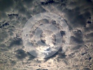 dramatic sky, clouds background, before rain