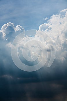 Dramatic Cloud, rainy is coming.