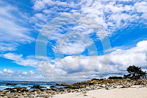 Dramatic Sky Near Lover`s Point