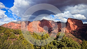 Dramatic Sky over Kolob Canyons