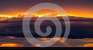 Dramatic Sky at Sunset