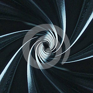 Dramatic Spiral wavey glass abstract pattern