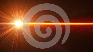 Dramatic spotlight effect, bright light shining on a dark background for design projects