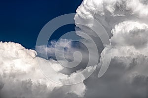 Dramatic Storm Clouds Background