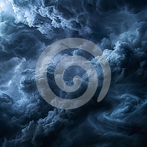 Dramatic Storm Clouds Gathering in the Sky