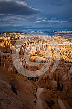 Dramatic View of Bryce Canyon in Utah