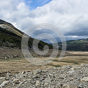 Dramatic view of Cantabrian Mountains