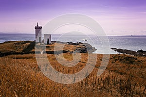 Dramatic view of Elie lighthouse