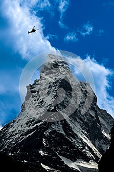 Dramatic view of Matterhorn Peak