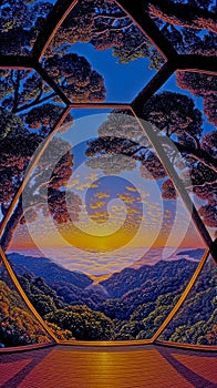 Vista of the Sunburst Valley