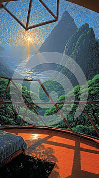 Vista of the Sunburst Valley