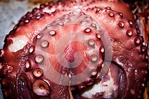Dramatic View of an Octopus