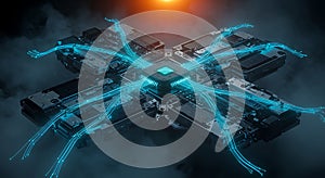 Advanced central processing unit data flow