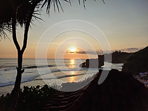 Dramatical sunset captured