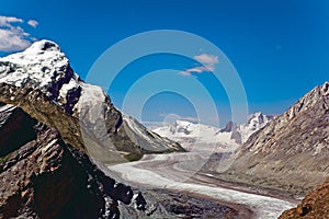 Drang-Drung glacier near PenziLa Pass, Zanskar, Ladakh, Jammu and Kashmir, India