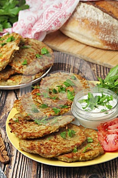 Draniki - a national dish of Belarus