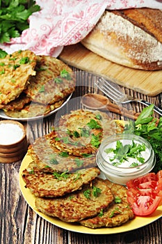 Draniki - a national dish of Belarus