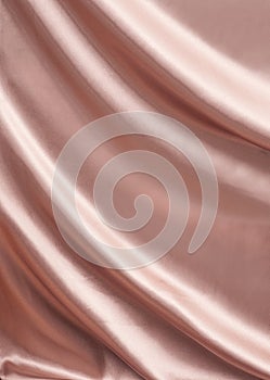 Draped pink silk for luxury background