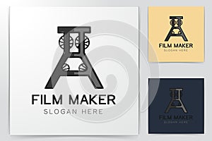 draper fold down workbench cinema logo design inspiration