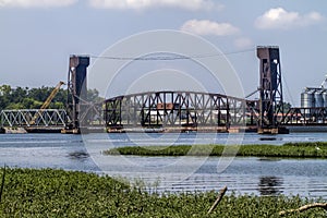 Draw Bridge Over Tennesse River Decatur Alabama photo