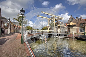 Drawbridge in Alkmaar, Holland