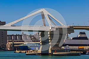 Drawbridge in Barcelona