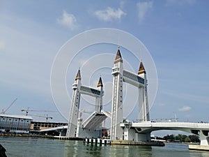 Drawbridge Kuala Terengganu. photo