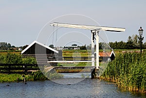 Drawbridge in Zaanse Schans