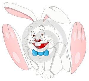 Bunny - Cartoon Character - Vector Illustration