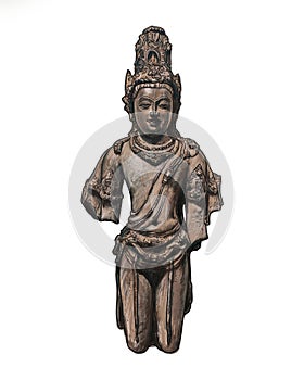Drawing of Bodhisattva Avalokiteshvara statue