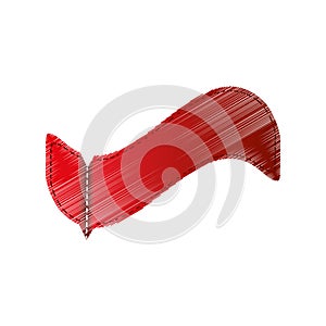 drawing bookmarks ribbon tag image