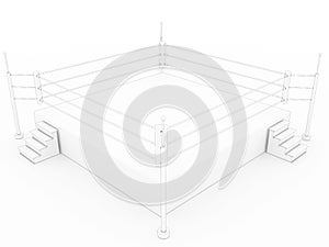 Drawing the boxing ring #2