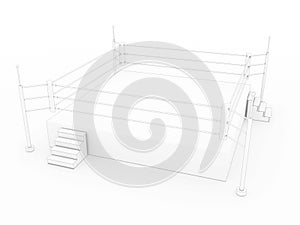 Drawing the boxing ring #2